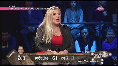 Zadruga - Indira Reljić o Sarinom boravku u rijalitiju i vezi sa Vojketom - 22.03.2018.
