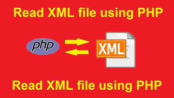 read xml file using php