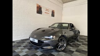 2018 MAZDA MX-5 RF CONVERTIBLE 2.0L SPORT NAV with GENUINE LOW MILEAGE!