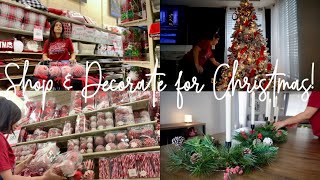 Shop &amp; Decorate for Christmas with me! *2023*