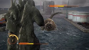 GODZILLA PS4 versus mode : Godzilla (1964) vs. Anguirus "Godzilla Raids Again"