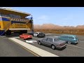 Belaz car crushing  destruction  beamngdrive