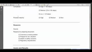 Video of Document Analysis Checklist 2015