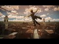 Attack on titan  odm gear action  barricades  amv 