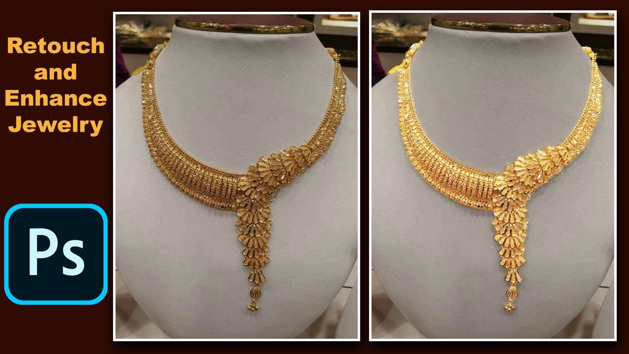 How to Enhance and Retouch Jewelry in Jewelry background