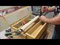 Ethanswers homemade v drum sander tour and setup