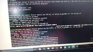 21.2.10 Lab - Encrypting and Decrypting Data Using OpenSSL