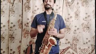 Raju Chal Raju Saxophone Instrumental 