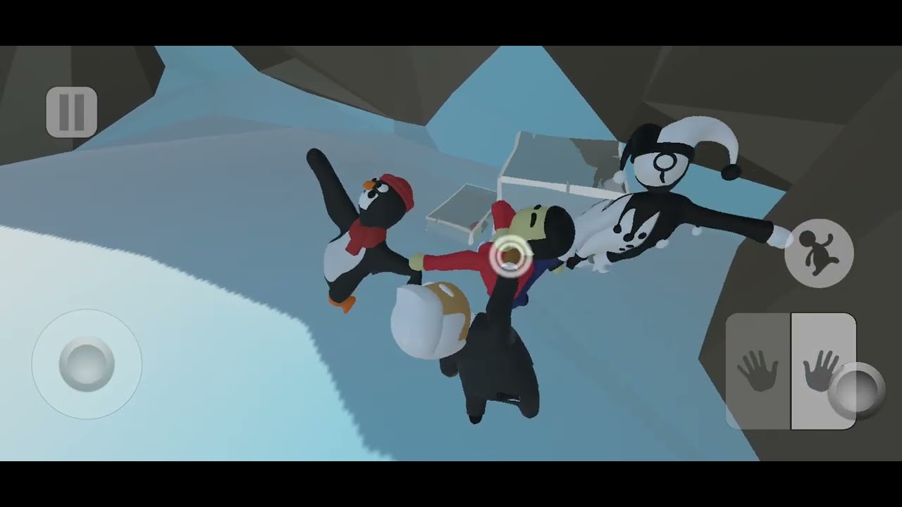 Este video se lo dedico a mi primer  subscriptor fabifreerblx un aplauso mi gente human fall flat🎊🎉🥳