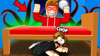 ROBLOX CHOP ESCAPES DANGEROUS FROSTY IN HIDE AND SEEK CHALLENGE