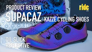 Product Review: Supacaz Kazze shoes (pt 1), ‘Oil Slick Reflective’ – unboxing + initial impressions
