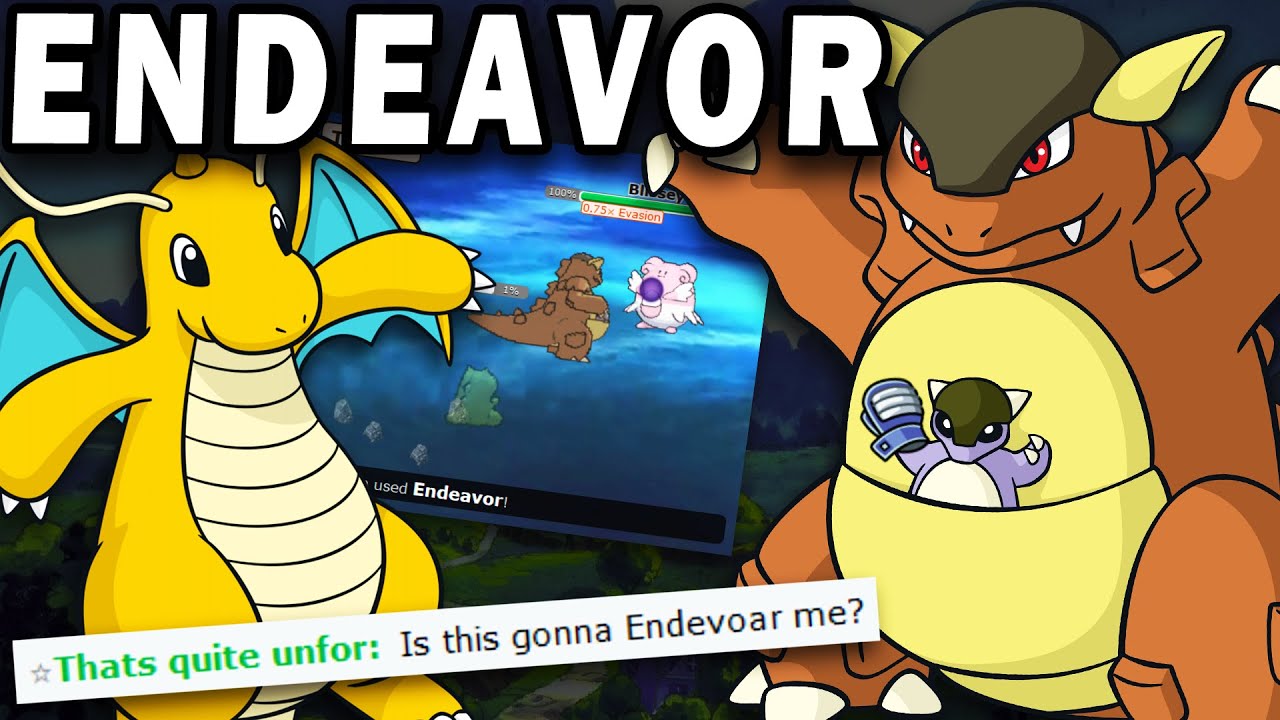 Endeavor Kangaskhan Destroys Stall Pokemon Youtube