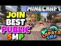 🪷 New Best Survival Public Smp Server For Minecraft 🎊 | Java + Pe | 24/7 Online | Anyone Can Join 💘