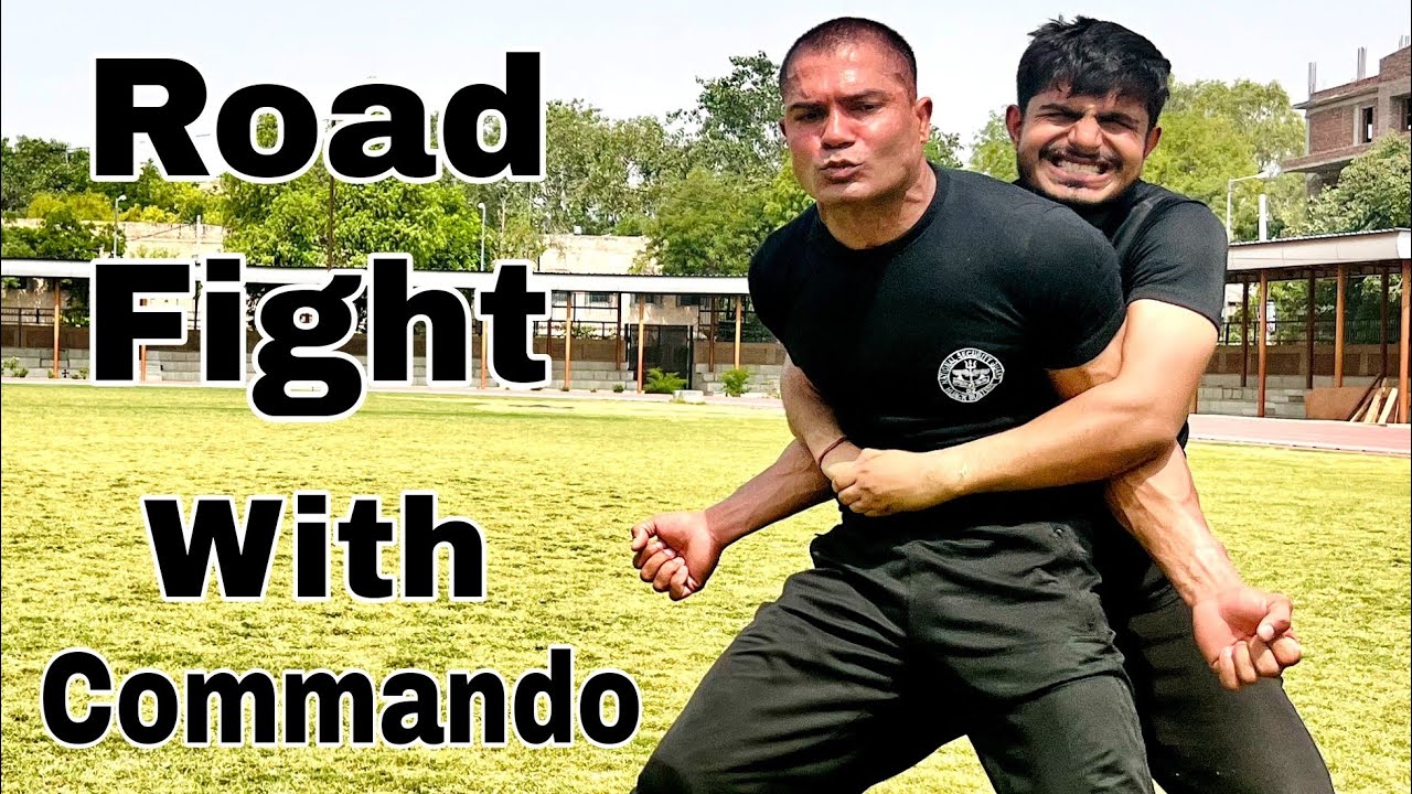 Road Fight With Commando  Self Defence  Commando Fitness Club