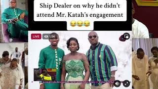 Awww Mr Katah Kafra.... Ship Dealer Te@r Mr Katah Apart Over His Marriage, Hw3 As3m Bi