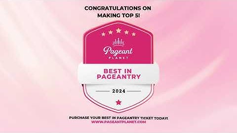 BIP TOP 5 PRE-TEEN PAGEANT