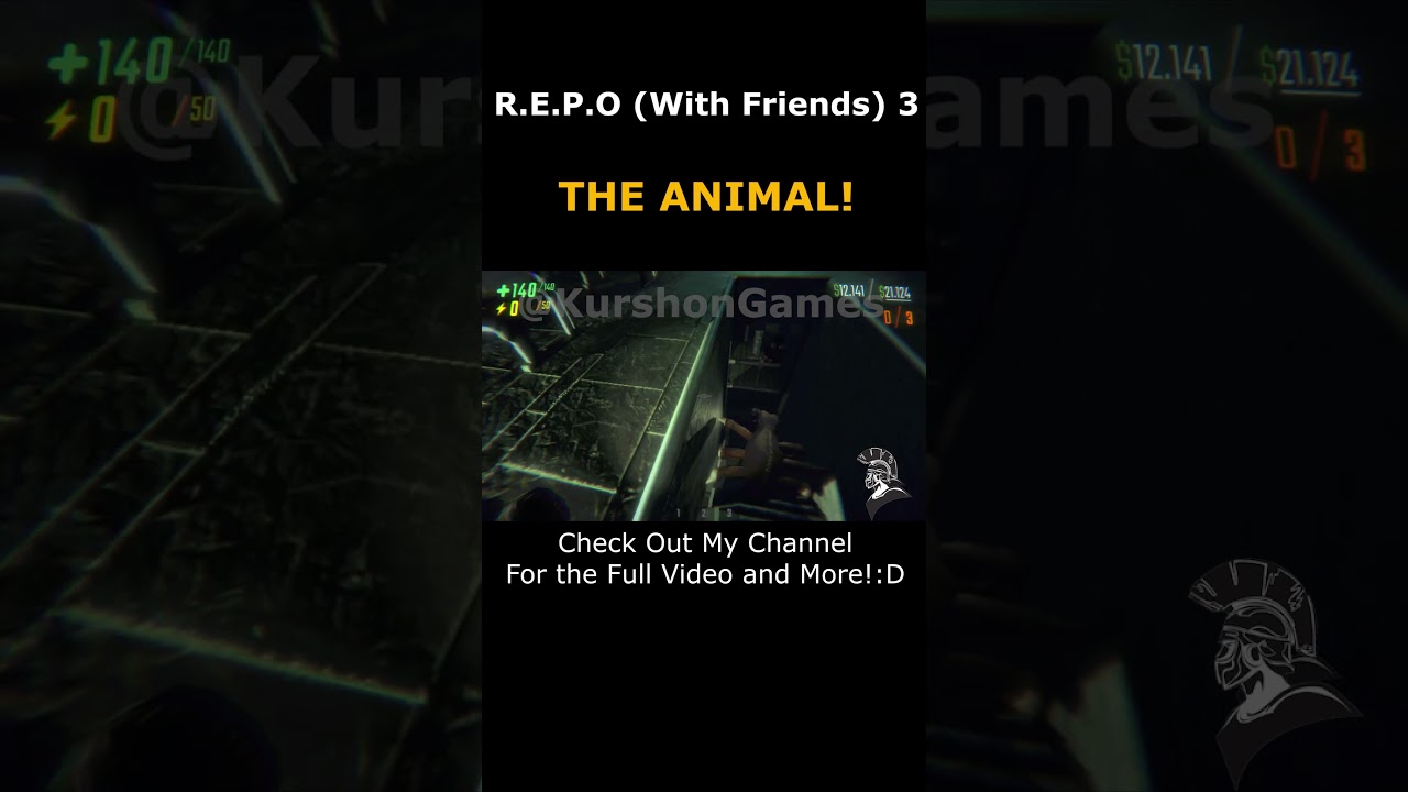 THE ANIMAL | R.E.P.O. (With Friends) 3 #repo #gaming #kurshongames