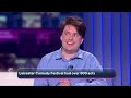 blue shirted comedian DESTROYS late payments at leicester comedy festival with FACTS and LOGIC