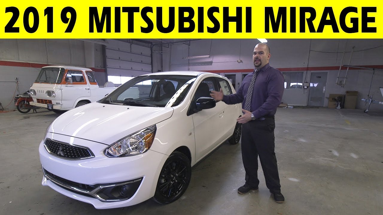 2019 Mitsubishi Mirage Limited Edition Exterior Interior Walkaround