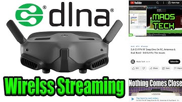DJI Goggles 2 Wifi DLNA Streaming - How To