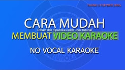 CARA EDIT VIDEO KARAOKE NO VOCAL DENGAN SONY SOUND FORGE 10  - Durasi: 1:57. 