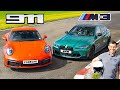 510hp BMW M3 v 385hp Porsche 911