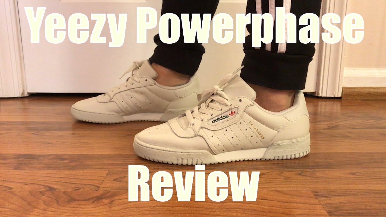 Adidas Yeezy Powerphase 'Calabasas' Review + On Feet - YouTube