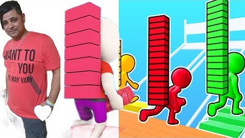 Bridge Race Game |Level 999 🍭 1000| Rock Pakistan Gamer| YasirGamin | Gameplay