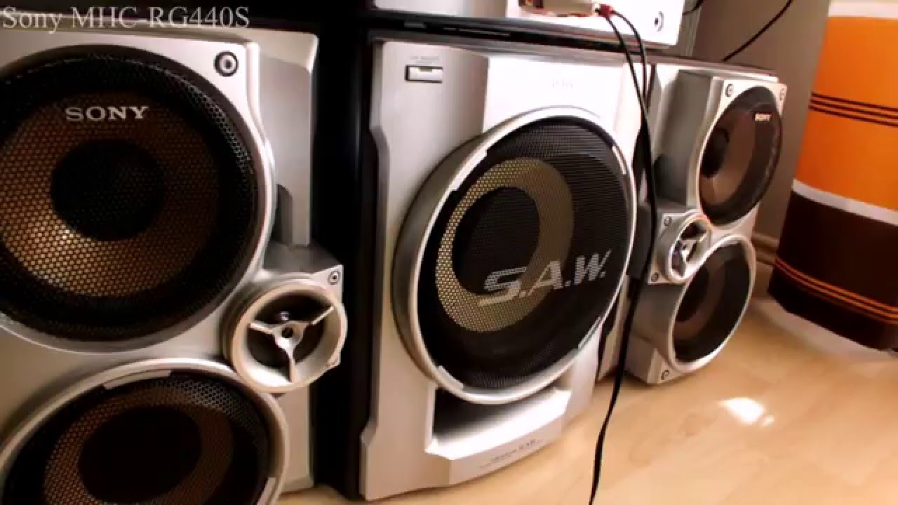 Как разобрать колонку sony ss rg440