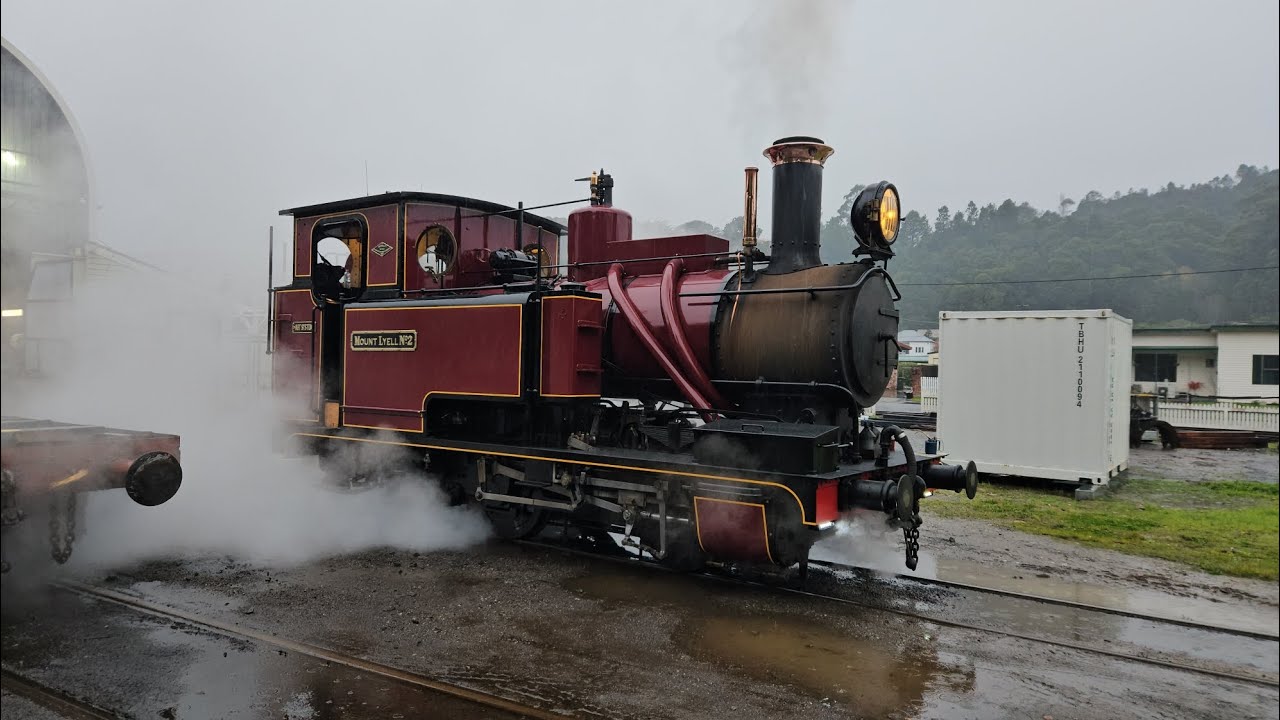 WCWR - ABT No.2 cabview -  Carswell Park, Queenstown - Rinadeena & return. 24/5/25