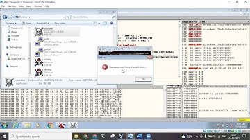 OllyDBG demo for cracking password by bypassing the password check