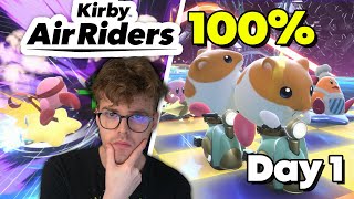 The Beginning of My Journey To Do All 750 Checkboxes in Kirby Air Riders