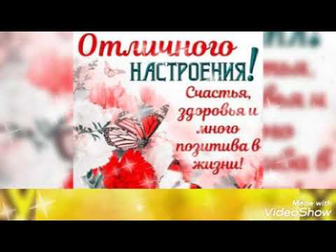 видео пожелания отличного настроения!