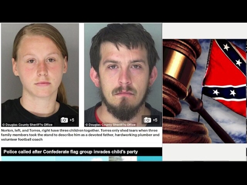 Georgia Couple Who Terrorized Black Children's Party Cry During Prison Sentencing