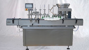8heads double line filling rotary capping MC fully automatic Machine de remplissage bouteilles