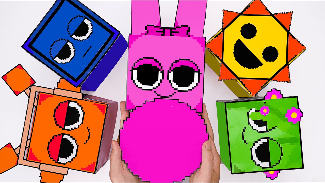 How Rto Make A Blind Box Paper DIY💖 Unboxing INCREDIBOX Blind Box, How to make Blind Bag - YouTube