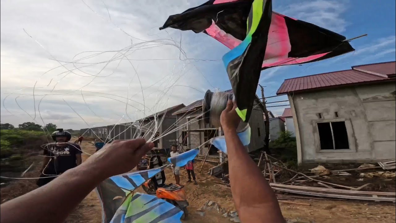 kali ini Eno jps balas dendam kali ini layangan Dani kmp hancur