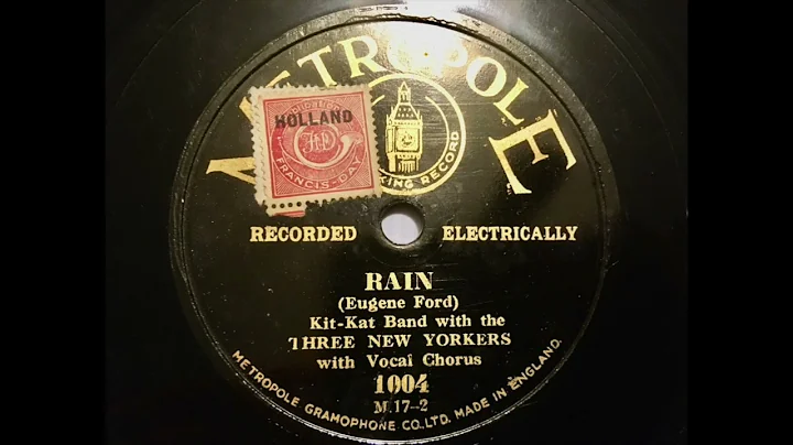 Kit Kat Band with the three New Yorkers - Rain