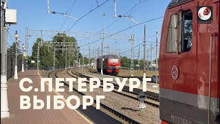 картинка: Санкт-Петербург - Выборг (Окт. ж.д., РЖД) St.Petersburg- Vyborg (Rus. railways)