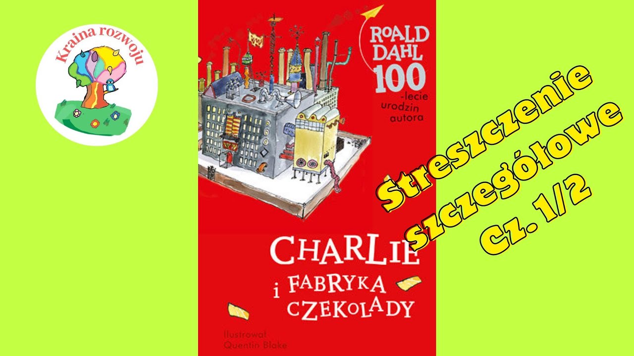 Charlie I Fabryka Czekolady Streszczenie Streszczenie szczegółowe lektury Charlie i fabryka czekolady Cześć 1