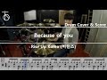 [Because of you] Rise Up Korea - 드럼(연주,악보,드럼커버,drum cover,듣기):At The Drum