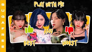 [PLAY WITH ME] BEST and WORST TITLE TRACK OF KPOP ARTISTS