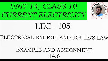Electrical energy and Joule