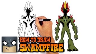 How to Draw Ben 10 | Swampfire