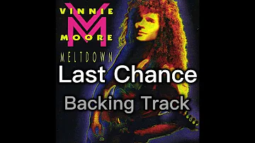 Vinnie Moore - Last Chance Backing Track