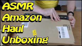 ASMR Unboxing an Amazon Haul - NO TALKING lots of triggers