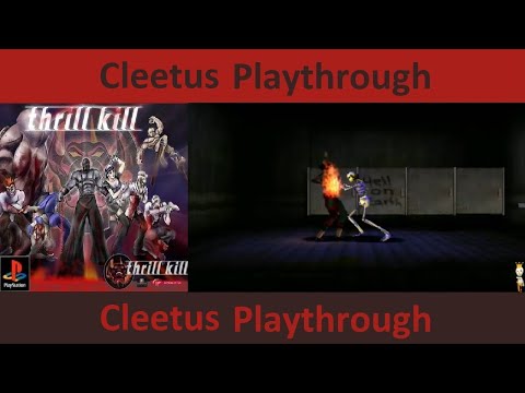 Thrill Kill Cleetus Playthrough Playstation 1 