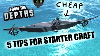 5 Tips for Campaign Starter Craft! 🖐🛶 From the Depths