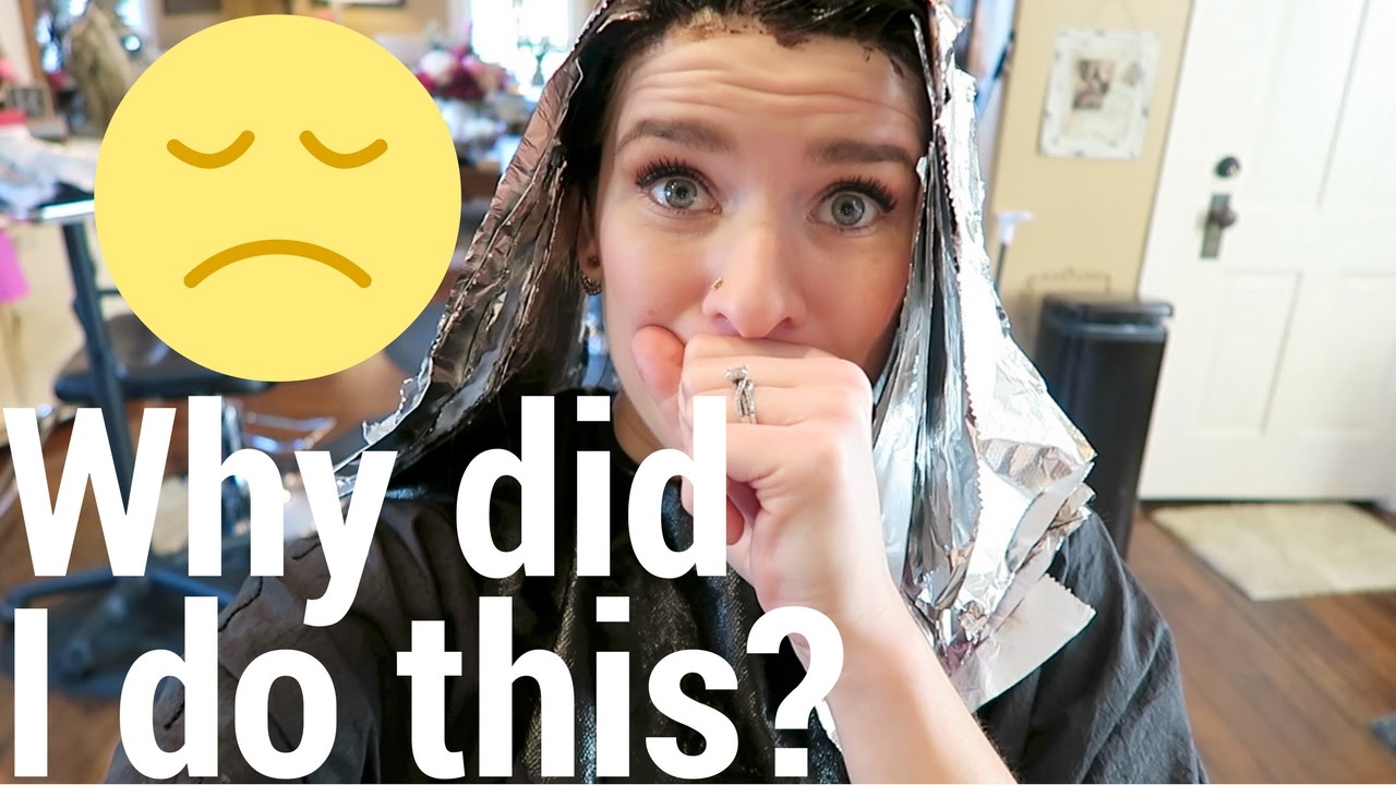 Drastic Hair Color Change YouTube