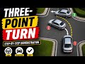 How to Do a 3-Point Turn | Step-by-Step Driving Tutorial
